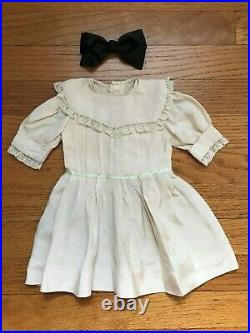 Pleasant Company American Girl Samantha Victorian antique silk lace dress outfit