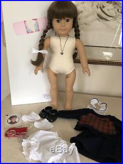 Pleasant Company American Girl White Body Molly Doll In Meet 
