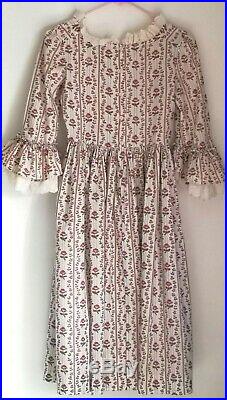 Pleasant Company Child Size 14 Felicity Dress Matches Doll Outfit American Girl