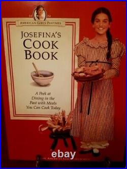 Pleasant Company Josefina Christmas Outfit Josefina Surprise & Cookbook Lot