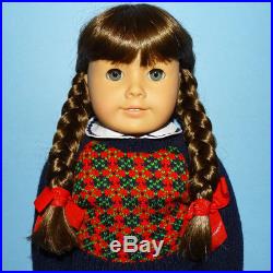 Pleasant Company Pristine American Girl Molly Doll in Made Hungary Meet Outfit