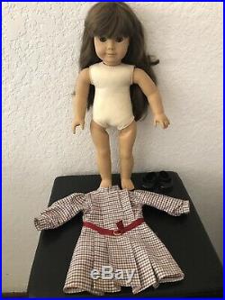Pleasant Company SAMANTHA White Body American Girl Doll Retired Outfit Good