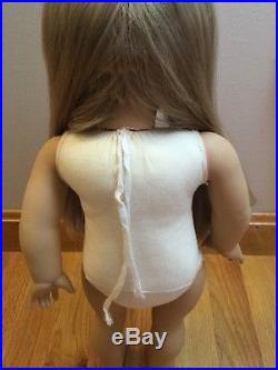 Pleasant Company WHITE BODY American Girl Kirsten Doll in Meet Outfit Excellent