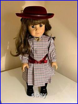 Pleasant Company White Body American Girl 1986 Samantha with Meet Outfit, Extras