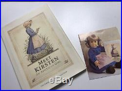 Pleasant Company White Body Kirsten Doll With Original Box And Outfit