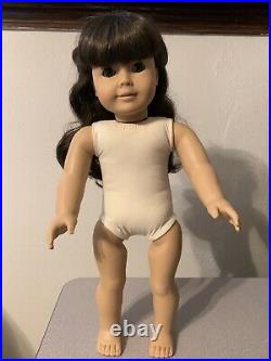 Pleasant Company White Body Samantha Doll Meet Outfit American Girl