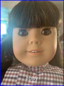 Pleasant Company White Body Samantha Doll Meet Outfit American Girl