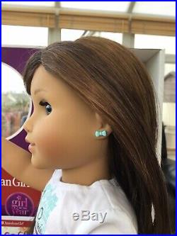 Popular American Girl Doll Grace Boxed In Meet Outfit Earrings & Book Mint