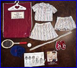 RARE American Girl Molly Pleasant Co Special Edition Complete Tennis Outfit
