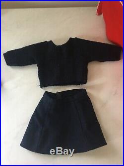 RARE SET ORIGINAL MOLLY Vintage American Girl Doll, Bed & Two Outfits