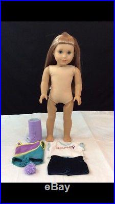 RETIRED American Girl Doll McKenna with Gymnastics Outfit, Leotard & Leg Cast #810