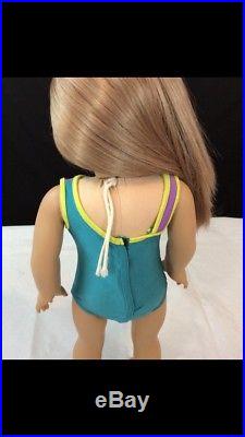 RETIRED American Girl Doll McKenna with Gymnastics Outfit, Leotard & Leg Cast #810