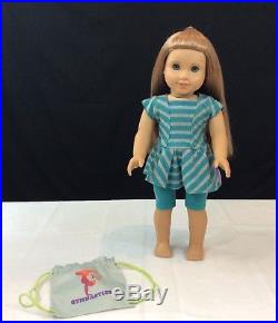 RETIRED American Girl Doll McKenna with Meet Outfit & Gymnastics Bag! #510