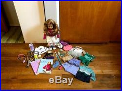 RETIRED American Girl Mia 2008 doll of the year + outfits and accessories