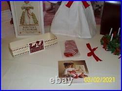 Rare American Girl Doll Kirsten Retired ST Lucia Holiday Outfit