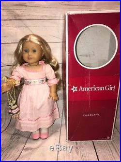 Retired 18 American Girl Doll Caroline Abbott in Meet Outfit