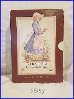Retired 18 Kirsten American Girl Doll, 3 outfits+accessories GENTLY USED