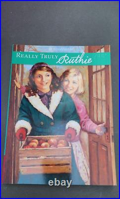 Retired 2008 American Girl doll Ruthie Smithens with book Kits Friend