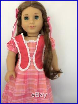 Retired AMERICAN GIRL Doll MARIE GRACE with complete Meet Outfit EUC