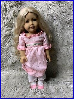 Retired American Girl Caroline Abbott In Original Outfit And Box Great Condition