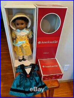 Retired American Girl Cecile Doll & Summer Outfit Set Brand New with boxes