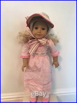 Retired American Girl Doll Caroline 18 Doll with Accessories + Extra Outfits