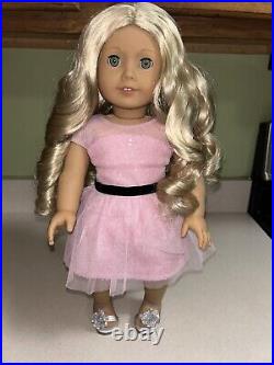 Retired American Girl Doll Caroline Abbott In New Condition