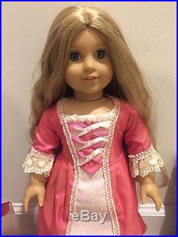 Retired American Girl Doll Elizabeth, Book, Outfit, and Accessories