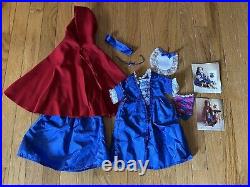 Retired American Girl Doll Felicity Merriman Outfits Trunk Accessories EUC