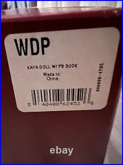 Retired American Girl Doll Kaya with books and accessories