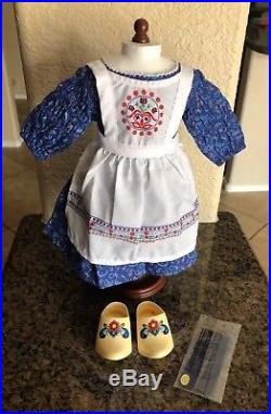 Retired American Girl Doll Kirsten Complete Baking Outfit RARENEW