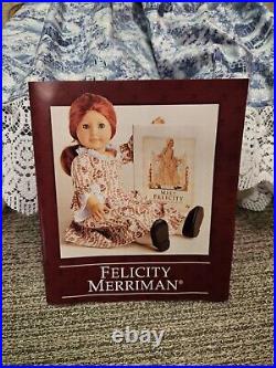 Retired American Girl Doll Pleasant Company Felicity Merriman with Winter Outfit