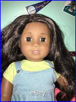 Retired American Girl Sonali Doll with Complete Meet Outfit Hard to Find