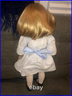 Retired Historical American Girl Doll Nellie O'Malley In Meet Outfit EUC