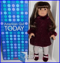 Retired LNIB AGoT Pleasant Co. American Girl #16 Doll w Box, Holiday Xmas Outfit