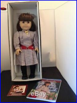 Retired Pleasant Company/ American Girl Doll Samantha with Meet Outfit Box Book