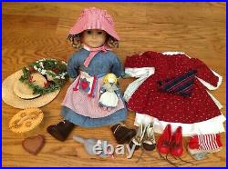 Retired Pleasant Company American Girl Kirsten Larson Doll 18 In Clothes Lot 30
