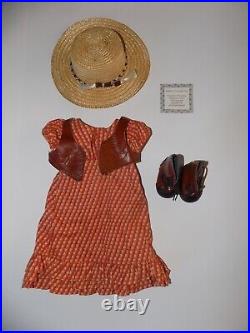 Retired Pleasant Company Josefina Riding Outfit w Hat, Boots American Girl Dress