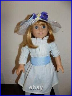 Retired Pleasant Company Nellie American Girl Doll in Meet Outfit w Box