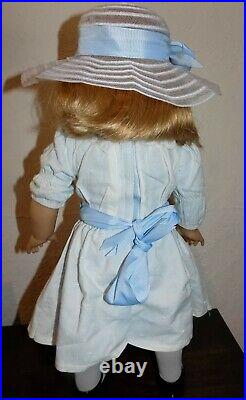 Retired Pleasant Company Nellie American Girl Doll in Meet Outfit w Box