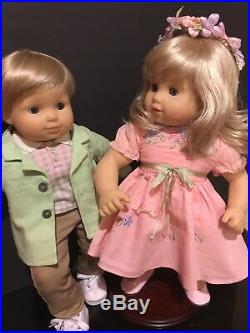 SALEAmerican Girl TWINS-retired, Bitty Baby, retired Church Outfit EUC