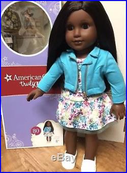 SALE! American Girl Truly Me 80 Newest Doll Dark Skin Josefina With Bonus Outfit