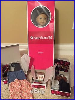 Saige American Girl Doll 2013 New + Outfits Accessories