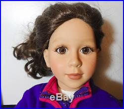 Unique My Twin 23 Poseable Doll 1997 Brunette with brown eyes original outfit
