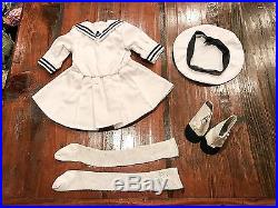 Used American Girl Doll Samantha, Book Set, Outfits, Bed Furniture