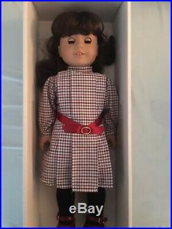 Used American Girl Doll Samantha Parkington Doll, Book, Meet Outfit and Accessor