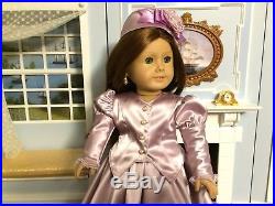 Victorian Walking Outfit & Accessories For 18 American Girl Doll, Felicity