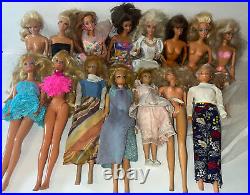 Vintage 1960s 70s 80s Barbie Skipper American Girl Doll Lot Clothes Accessories