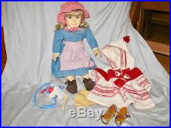Vintage American Girl Kirsten Doll with 2 Outfits, Excellent Condition Retired