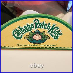 Vintage Cabbage Patch Kids African American Black Girl Pigtails In Original Box